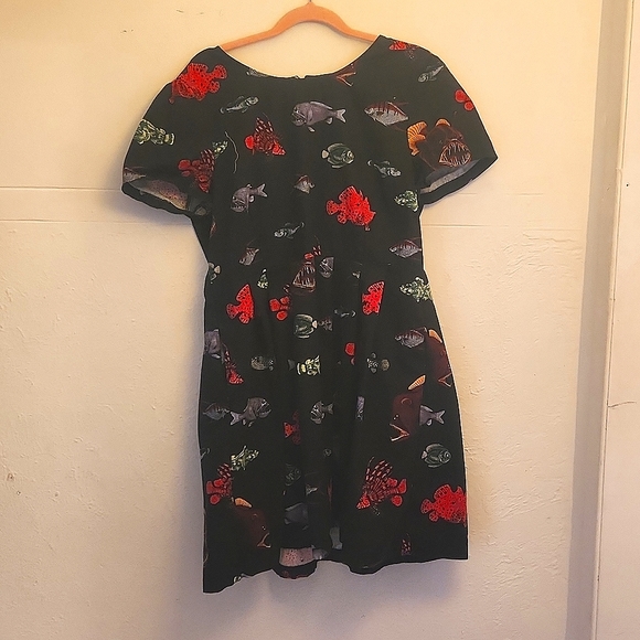Dangerfield Dresses & Skirts - Deep Sea Creatures Cotton Dress
